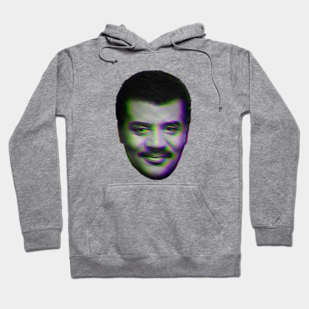 Neil DeGrasse Tyson Glitch Hoodie by Bloom Photography